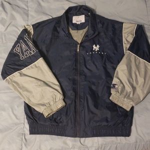 Vintage 90's NY Yankees Starter Windbreaker